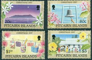 Питкерн, 1997, Рождество, 4 марки